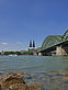 Hohenzollernbrücke vom Kennedy Ufer Fotos