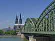 Fotos Hohenzollernbrücke am Kölner Dom