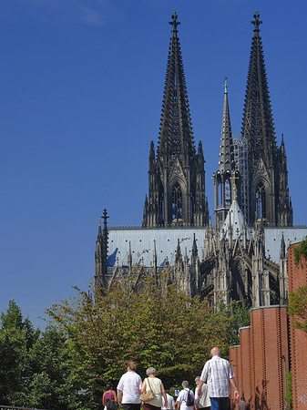 Fotos Steinmauer zum Kölner Dom | Köln