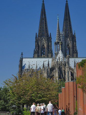 Fotos Steinmauer zum Kölner Dom
