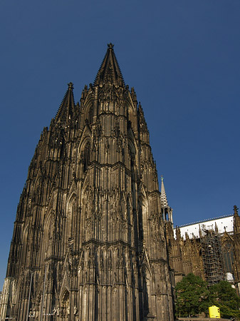 Foto Südwestfassade des Kölner Doms - Köln