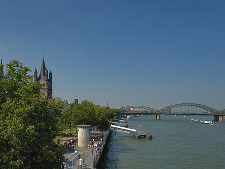 Frankenwerft bis Hohenzollernbrücke