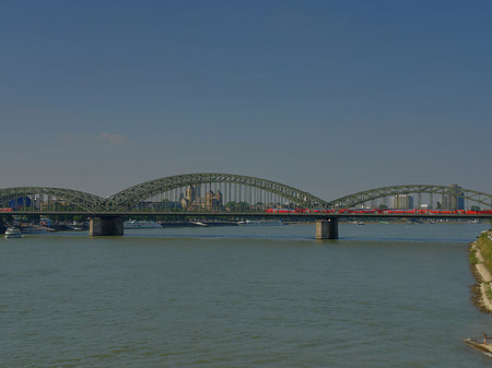 Foto Hohenzollernbrücke - Köln