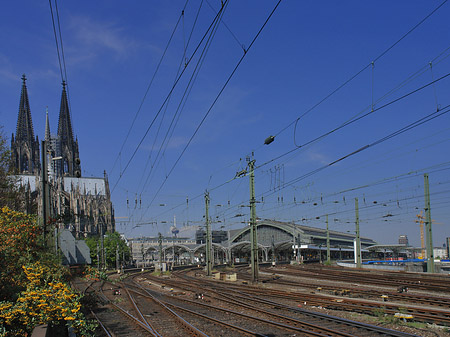 Fotos Hauptbahnhof neben dem Kölner Dom