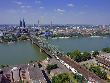 Fotos Hohenzollernbrücke und Kölner Dom | Köln