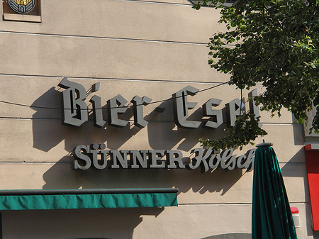 Schriftzug Bieresel Fotos