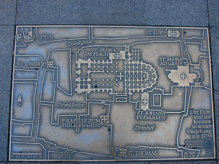 Foto Umgebungskarte beim Kölner Dom